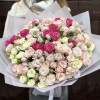 Микс из 55 кустовых роз